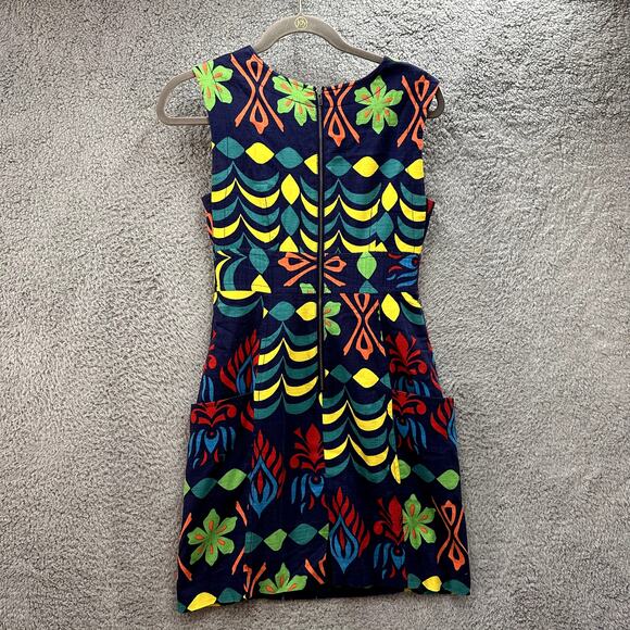 Anthropologie Plenty by Tracy Reese Size 2 Colorful Dress Bold Pattern Sundress - Picture 9 of 9